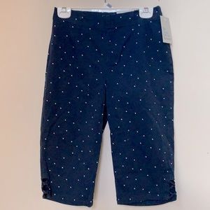 Croft & Barrow Skimmer Mid Rise Crop Pants